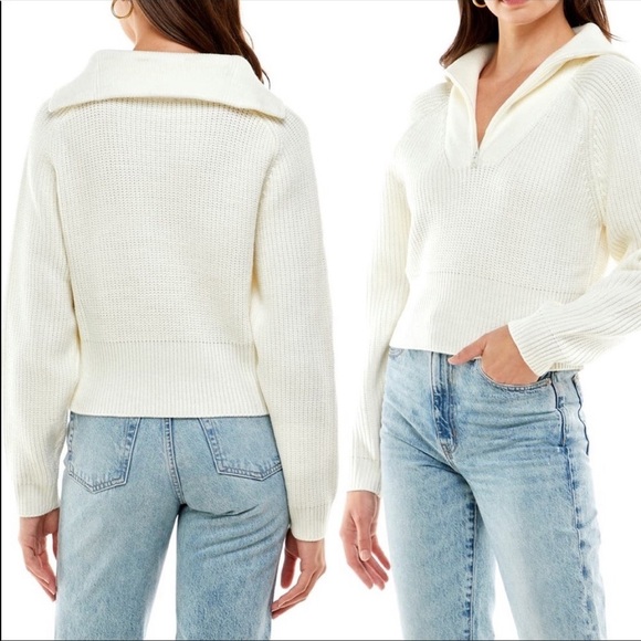 WAYF Nelle Half Zip Pullover - Picture 13 of 16